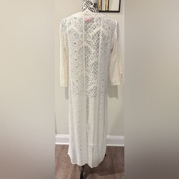 Lilly Pulitzer Long Lace Maxi Dress/Coverup - Picture 5 of 9